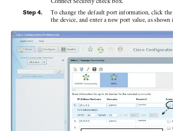 Figure 5-3  Connectivity Options, and Custom Port Choices for Connectivity to Routers         