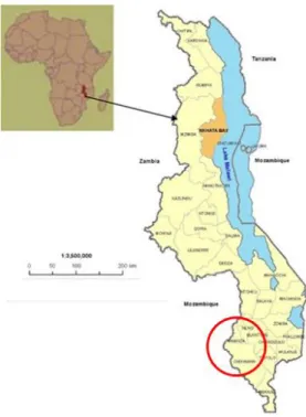 Figure  3.1: Malawi  Study  Site 