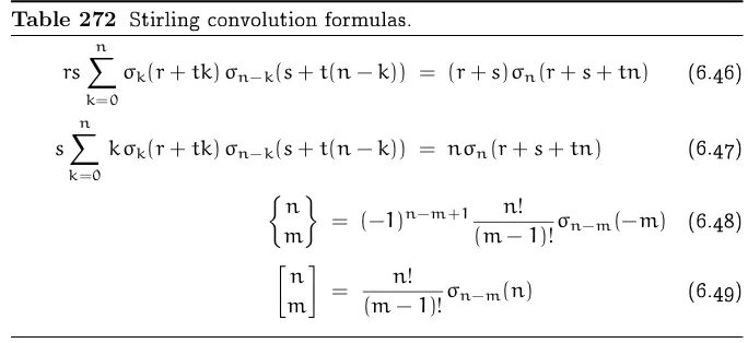 Table 272 may be just the ticket. (An example appears later in this chapter,following equation (6.100)