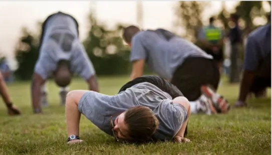 Fig. 4: Unfit Recruits and Flexible Training 
