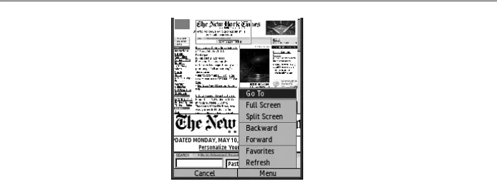 FIGURE 4-13The ThunderHawk Smartphone Edition web browser offers more surfing