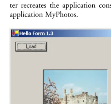 Figure 1The MyPhotos application 
