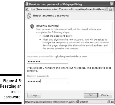 Figure 4-5:Resetting an