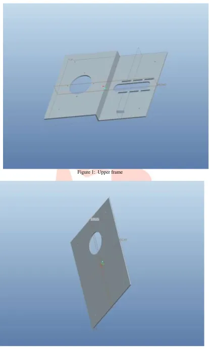 Figure 1:  Upper frame  