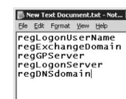 Figure 1-3 Using Notepad to speed script modification 