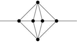 Figure 4.2: The diamond gadget forces subcycles of length at most 4.