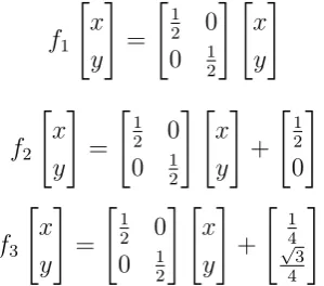 Figure 2.4: Sierpinski tileable overlap