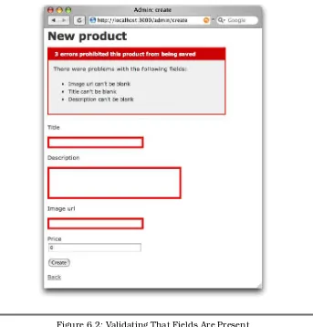 Figure 6.2: Validating That Fields Are Present