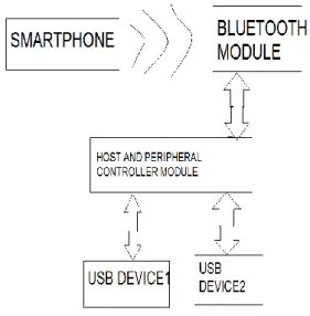 Figure 1 Smartphone to USB 