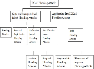 Fig 4: Classification of DDoS Flooding Attacks 