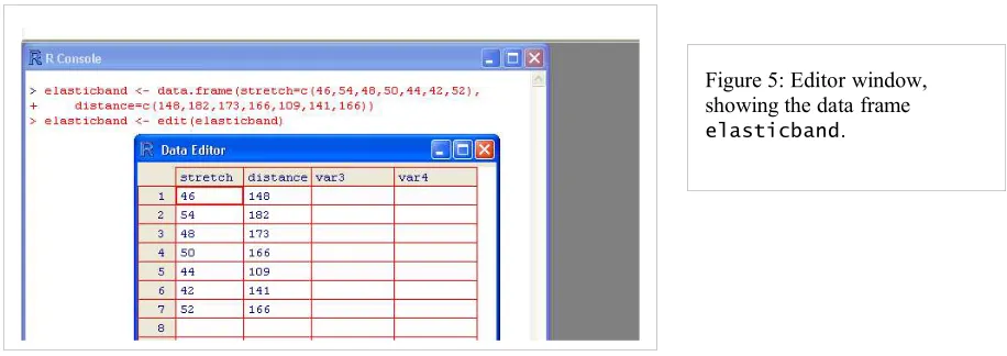 Figure 5: Editor window,