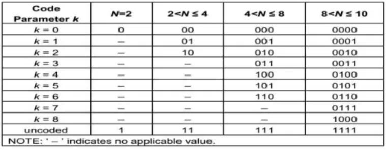 Fig .3 Coded Data Format for a Gaggle 