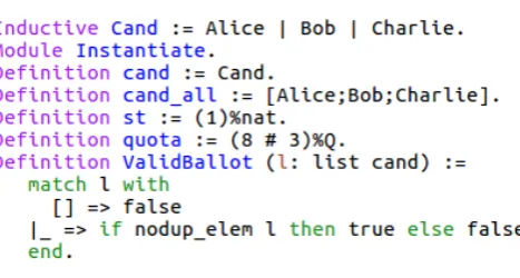 Figure 3.4: Example of Instantiation of parameters