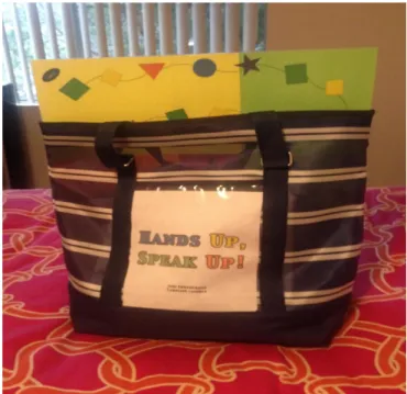 Figure Two: Travel-sized bag with all tools for the game 