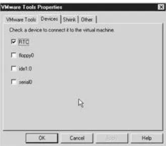 Figure 4.5: VMware Tools Properties (Windows guest)