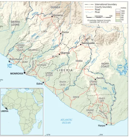 Figure 4. Field sites in Liberia86 
