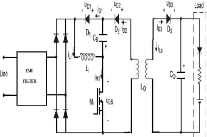 Fig -1: Integrated two stage converter 