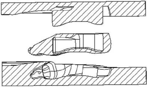 FIGURE 6.6 PRIMARY MANUFACTURING PLAN MOLD ASSEMBLY