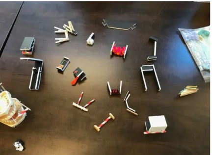 Figure 6. Physical Models Generated from Prototyping Session 