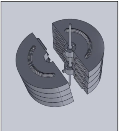 Figure 8. Isometric view of CAD model. 