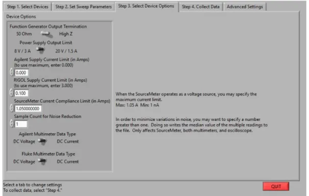 Figure 12: Sweep-N-Go 2.0 Step 3 UI 