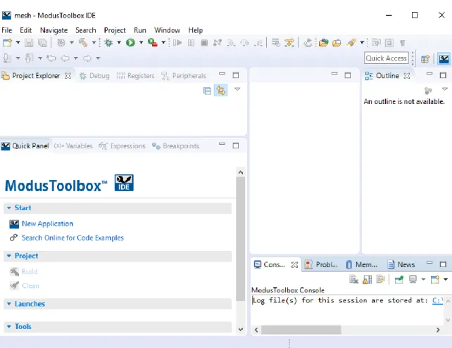 Figure 22: ModusToolbox IDE  
