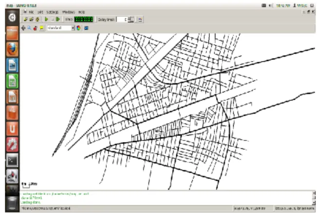 Fig2 :conversion of OSM file to network 