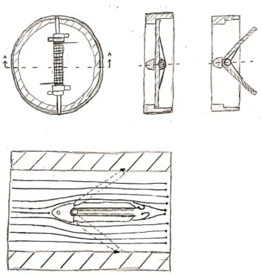 Figure 12. Concept sketch of double-disk design. 