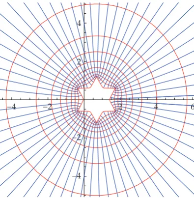 Figure 13: Exterior of the Koch snowﬂake, Step 1.
