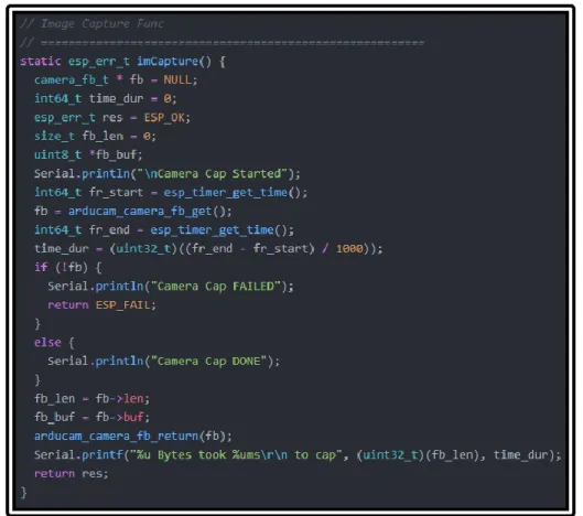 Figure 23: Image Capture Custom Function 