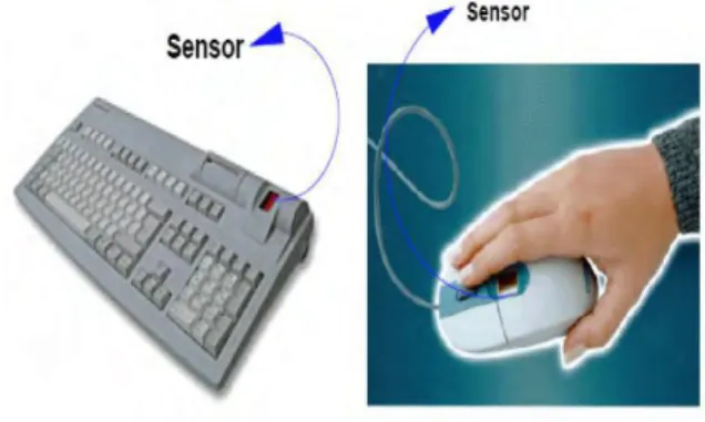 Fig 2.fingerprint usage with sensor communication  Fingerprint representation: 