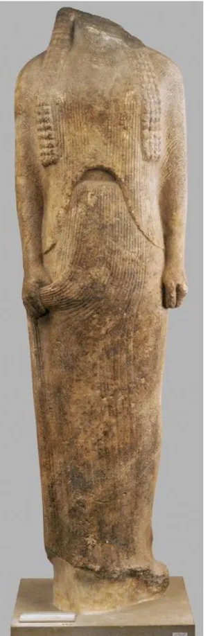 Figure 8. Ornithe. Berlin 1739. Samos. c. 560 B.C.E. ARTstor (Gisela Geng/ Berlin State  Museums)
