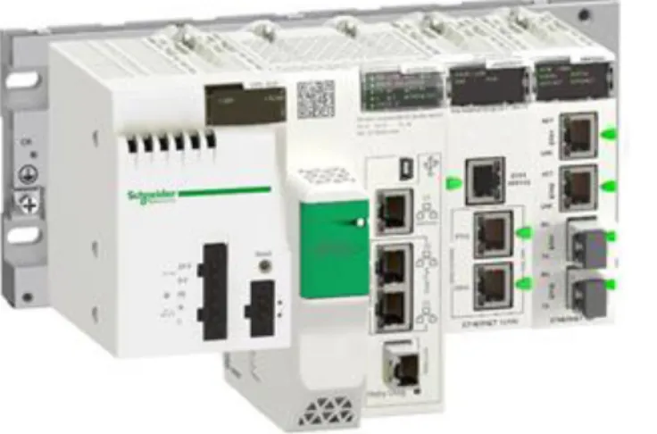 Figure 1-1: Schneider Electric’s first ePAC, the Modicon M580 [3] 