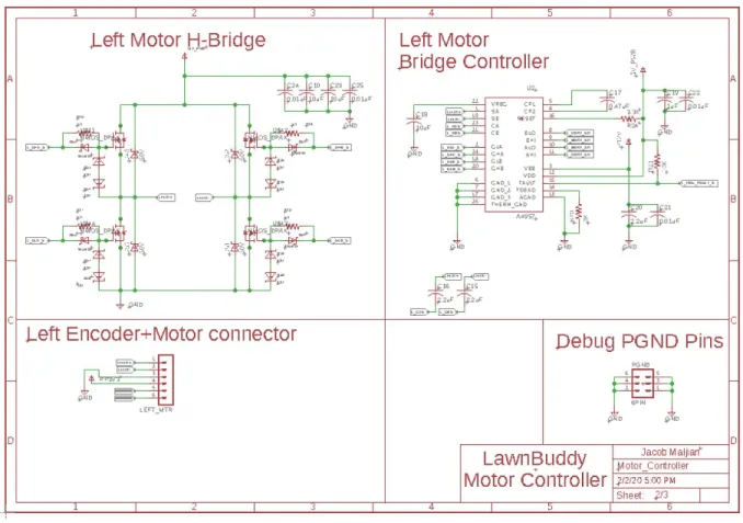 Figure 12. Motor Controller Schematic 2 
