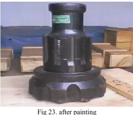 Fig 23. after painting  Conclusion 