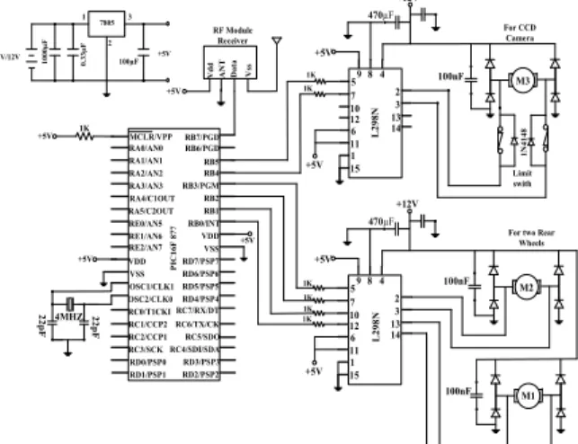 Figure 12: Lighting Circuit Based On LDR  F.  Brush DC Motor Drive Operation 