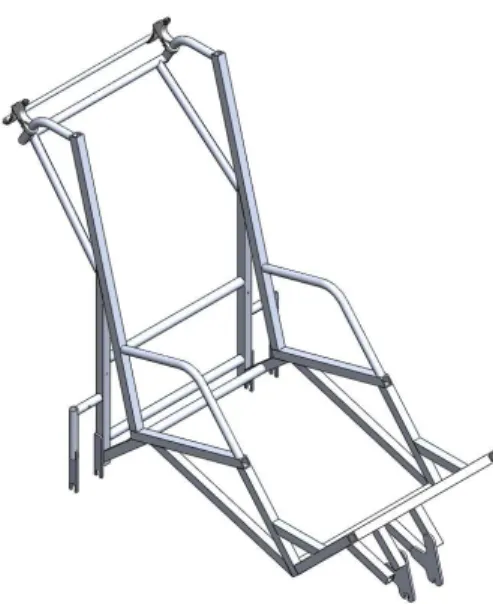 Figure 5.1.1 Final Frame Design 