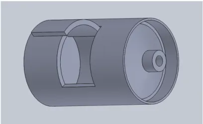 Figure   10.   Demonstration   of   the   secondary   door   chamber   configuration   for   design   consideration  