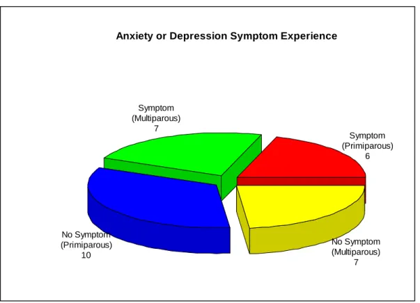 Figure 2 : Anxiety or Depression Symptoms Experienced 