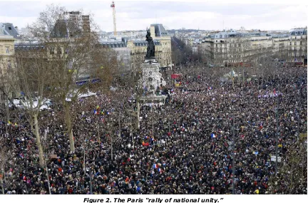 Figure 2. The Paris “rally of national unity.” 