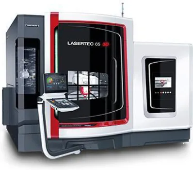 Fig. 2. A hybrid installation DMG MORI LASERTEC 65 3D [17]. 