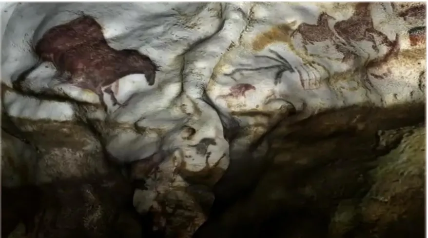 Figure 1. Virtual tour of Lascaux cave paintings.  