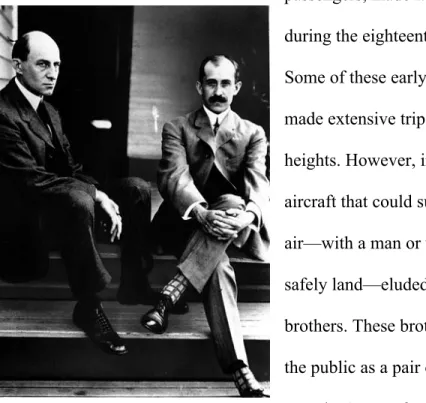 Figure 1: Orville and Wilbur Wright, 1909   (Library of Congress) 
