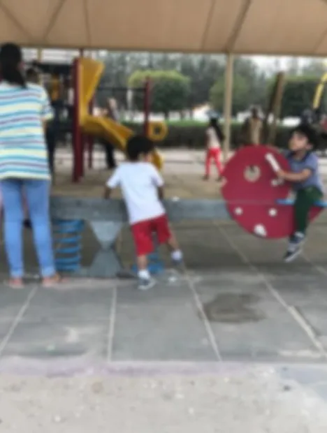 Figure 5.2. A Child Observing Others Engaging in Play 