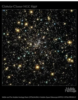 Figure 1.6: Hubble Space Telescope image of the globular cluster NGC 6397.