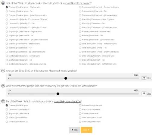 Figure 4: Example Questions for All EPL Games On a Given Week 