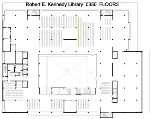 Figure 3: A Floor Plan Map with Highlighted Shelf