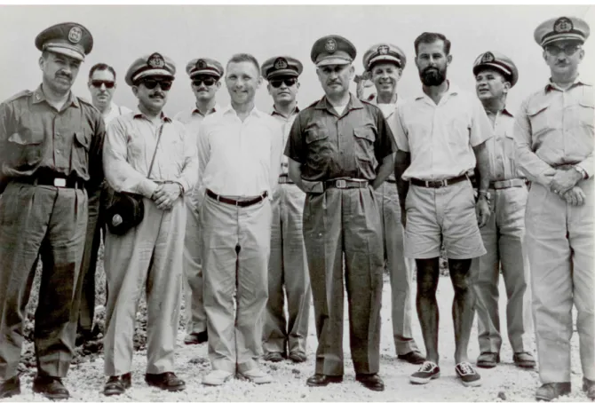 Figure 2.3 Crowd Gathered for Dedication of Darwin Research Station, 1964 