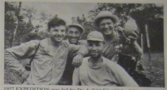 Figure 2.1 The UNESCO/Life Team ‘On the Trail of Darwin,’ 1958 