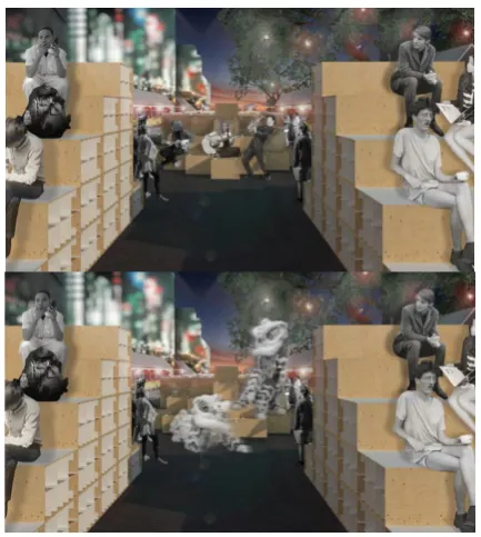 Fig. 6.Transformative Urban Interior Setting. Kosasih, 2016. 